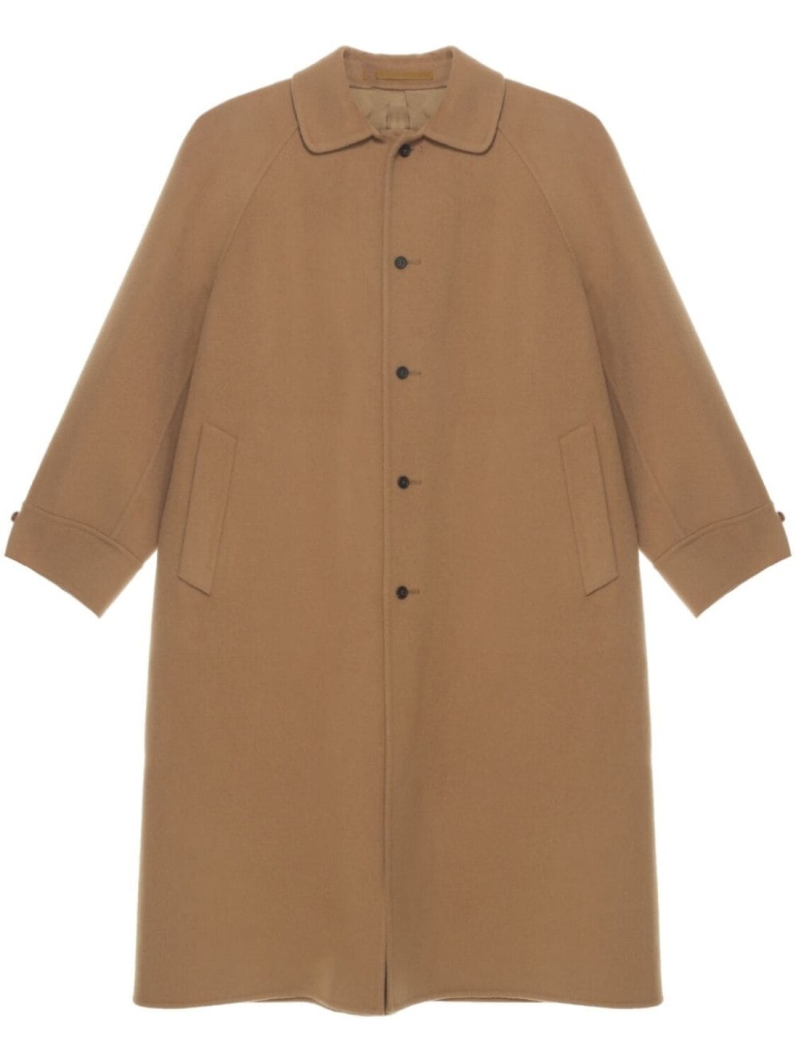 

Carven пальто с потайной застежкой, коричневый