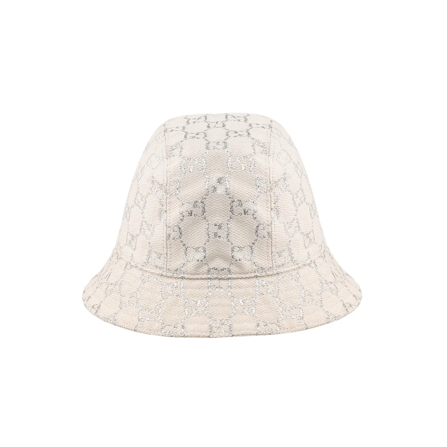 

Панама Gucci Metallic Thread Logo, белый