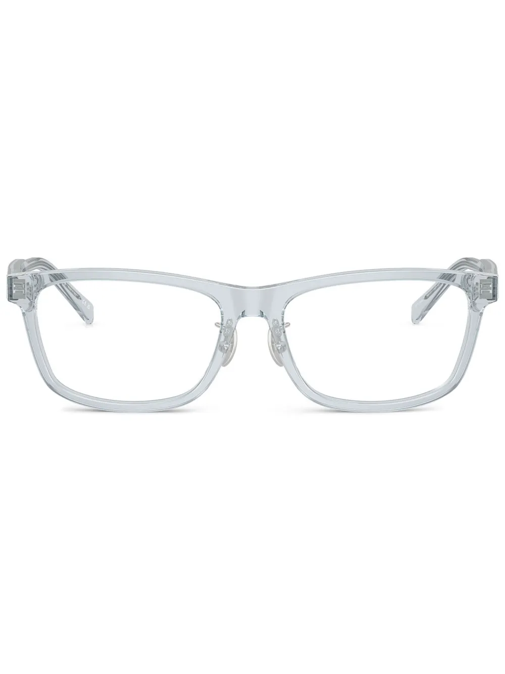 

Очки в квадратной оправе Prada, синий