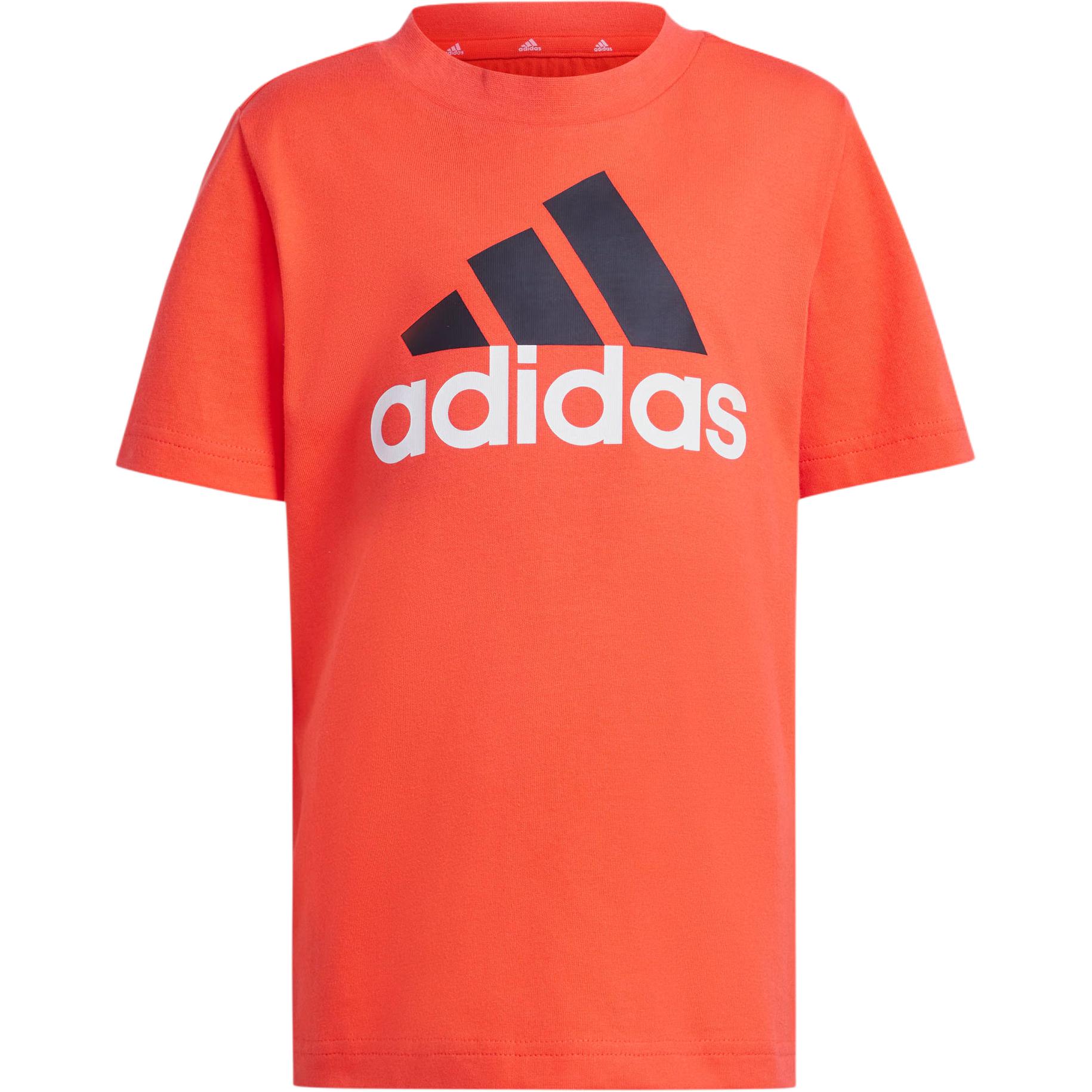 Повседневный спортивный костюм LK BL CO T SET для детей 3-7 лет Adidas, светло-красный — фото 3