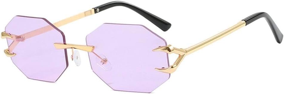 

Женские солнцезащитные очки с солнцезащитным козырьком и защитой от УФ-излучения, модные в 2025 году. Для путешествий на открытом воздухе, уличного стиля и вождения PRSTNN, Purple