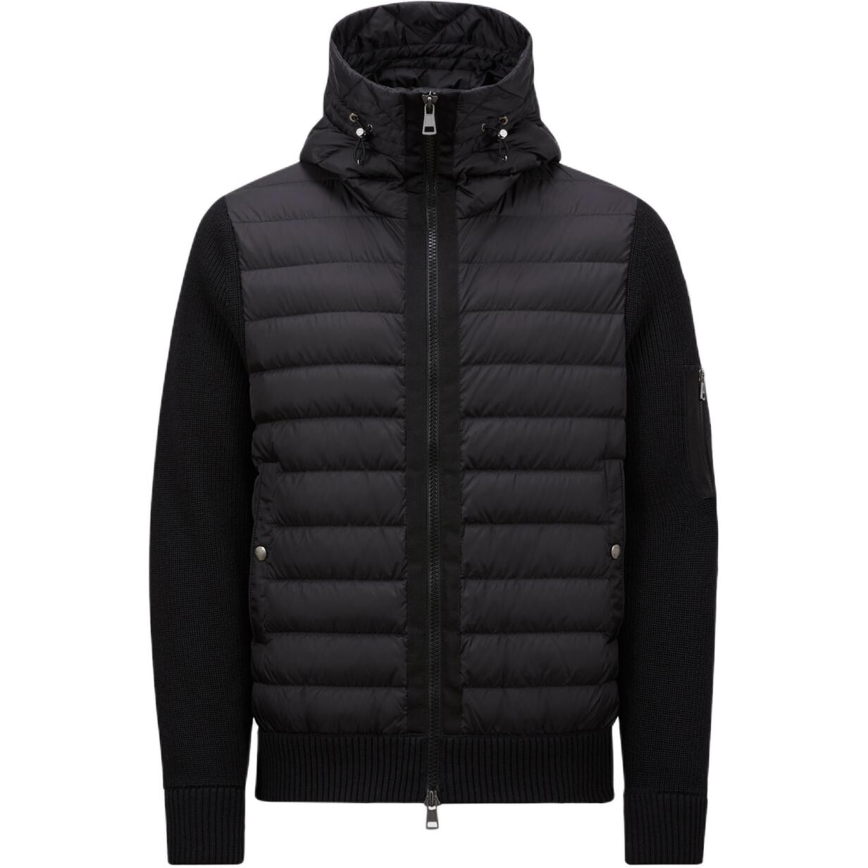 

Пуховик мужской черный Moncler