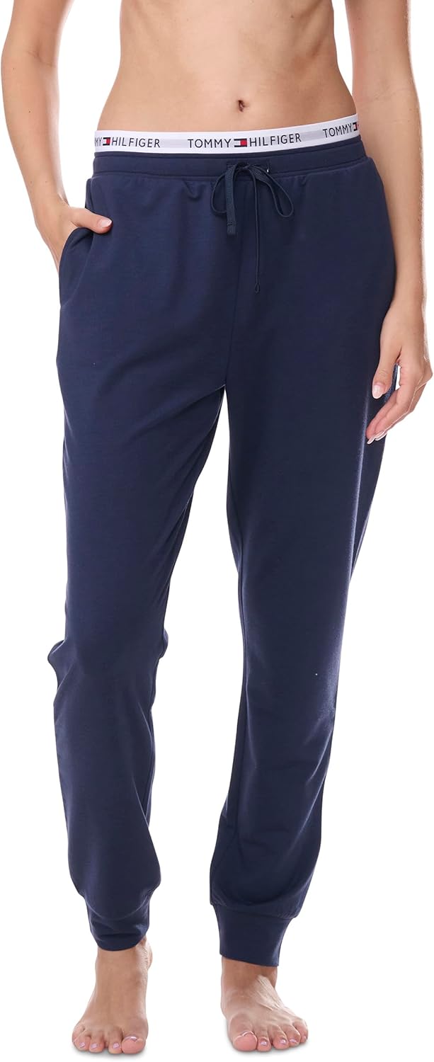 

Женские спортивные брюки с логотипом Tommy Hilfiger, Sky Captain