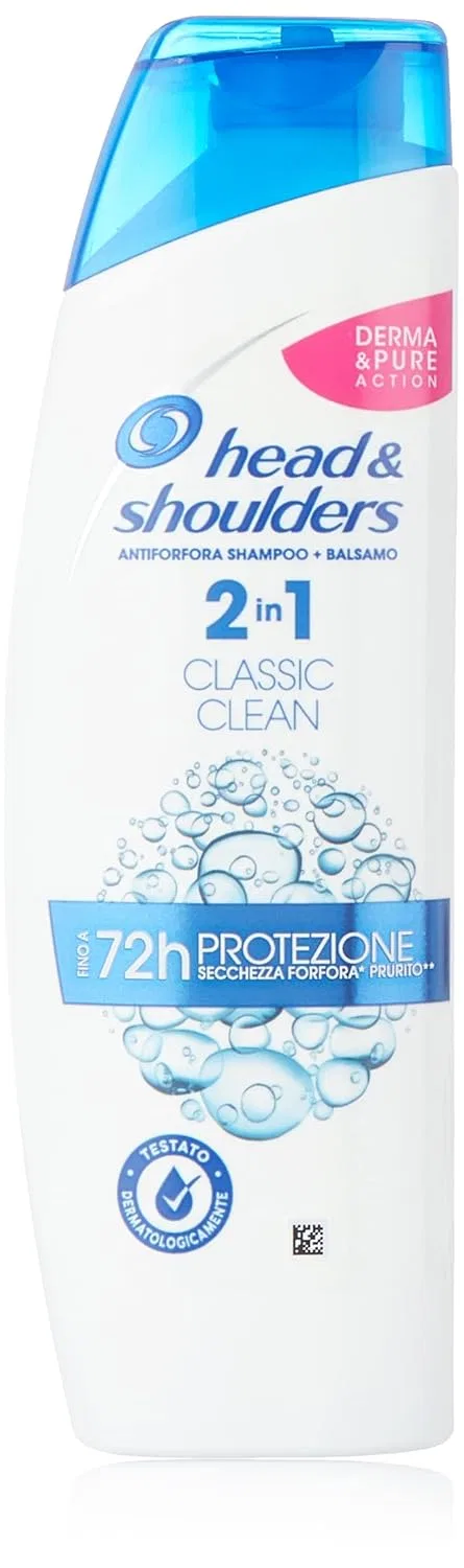 Шампунь-кондиционер 2-в-1 от Head & Shoulders, 6 x 230 г H&S
