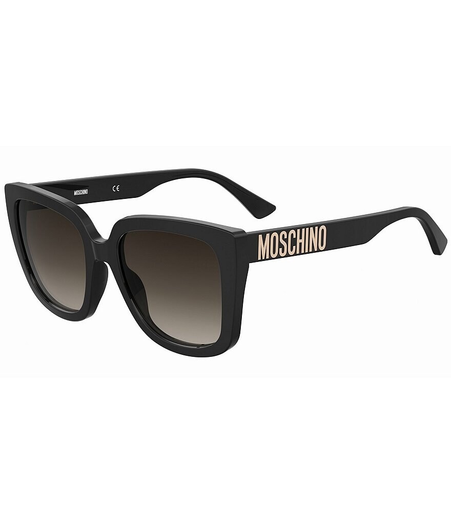 

Moschino Женские квадратные солнцезащитные очки MOS146S, черный