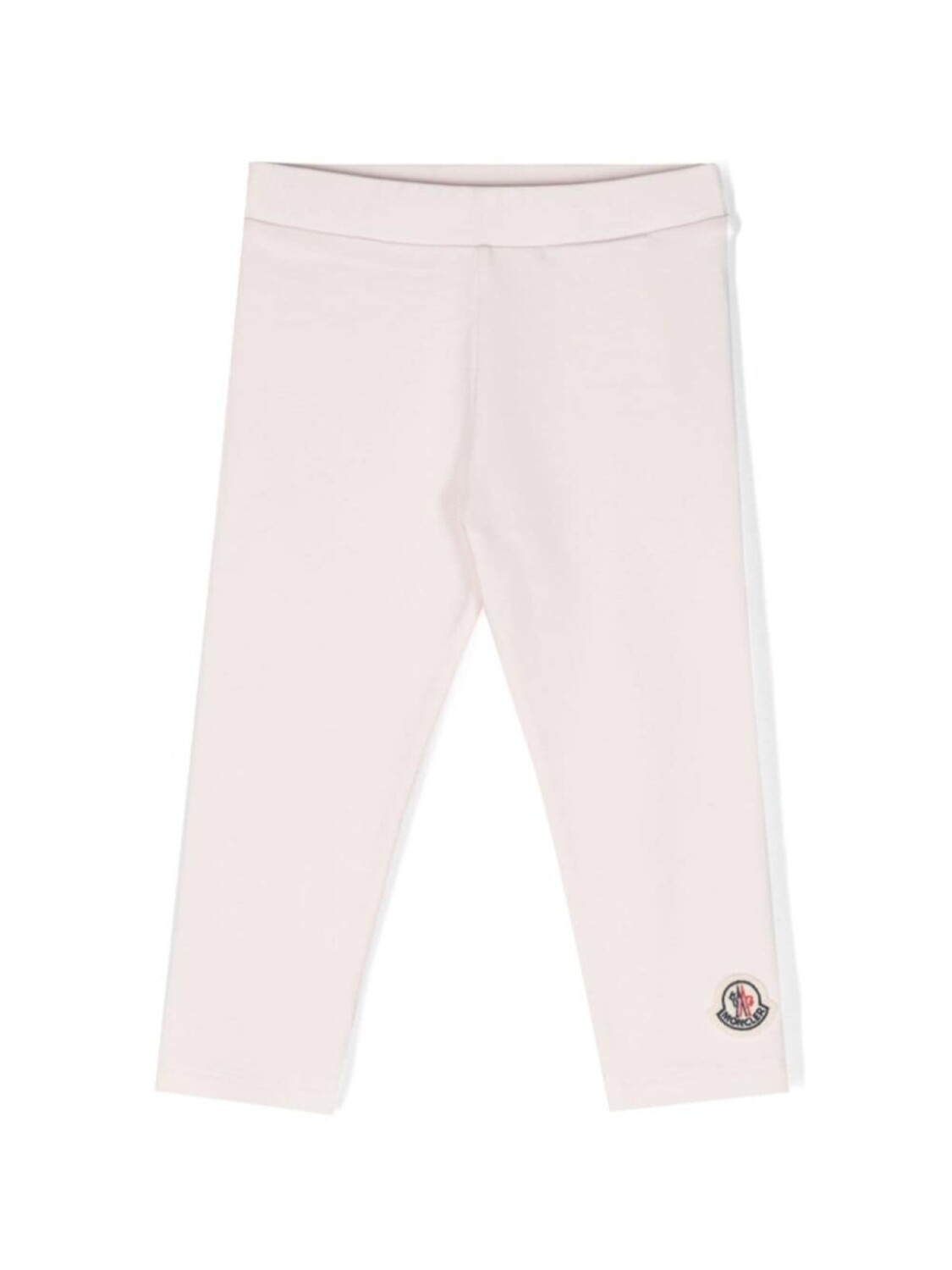 

Moncler Enfant легинсы с нашивкой-логотипом, розовый