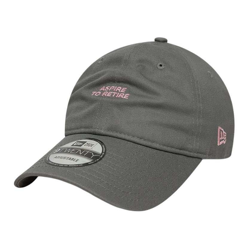 

New Era Хлопковая бейсболка унисекс серая, Gray