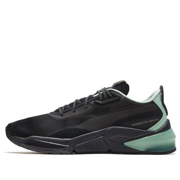 

Кроссовки porsche design x lqdcell trainer 'jet black mist green' Puma, черный