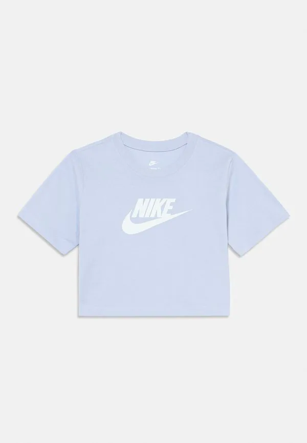Укороченная футболка с принтом «футура» Nike Sportswear, Ghost