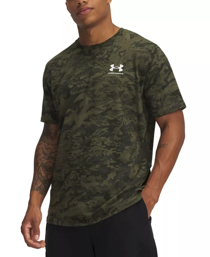 

Мужская футболка с коротким рукавом ABC Camo Under Armour, зеленый