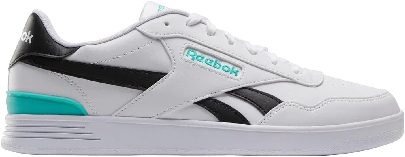 Кроссовки для тенниса Reebok Court Advance, белый черный Teamteal — фото 2
