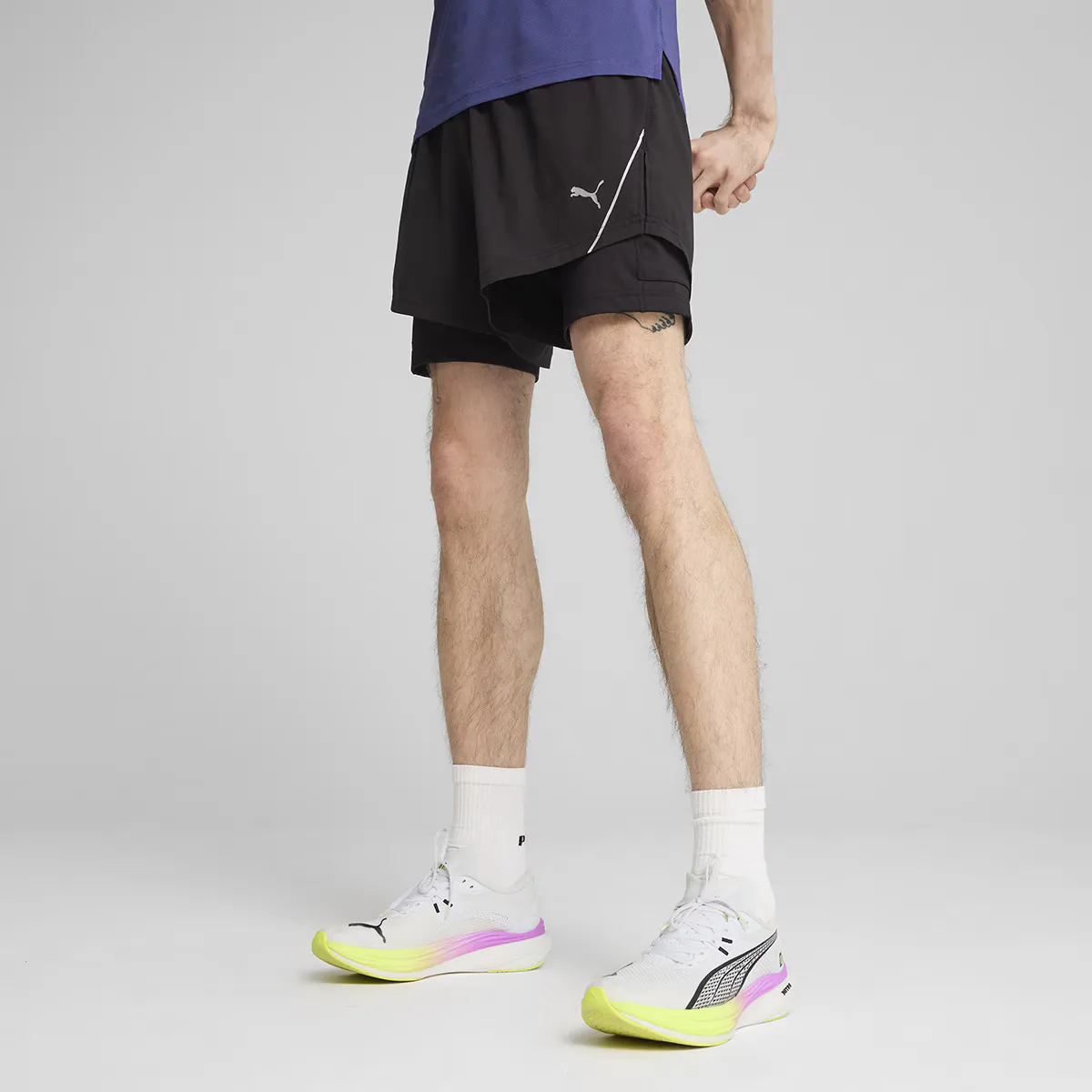 

Шорты мужские M RUN ULTRAWEAVE 2IN1 5" SHORT Puma, черный