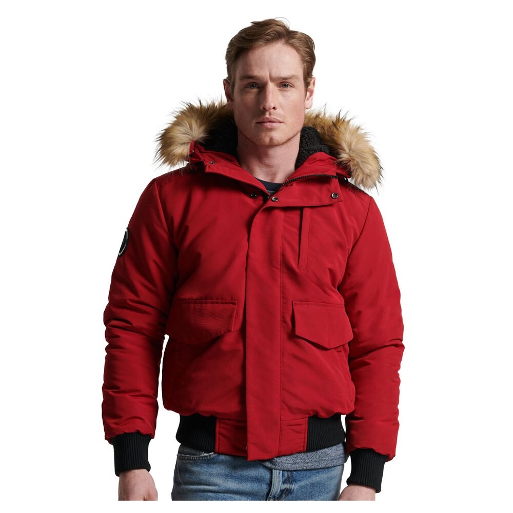 

Куртка Superdry Everest Bomber, красный