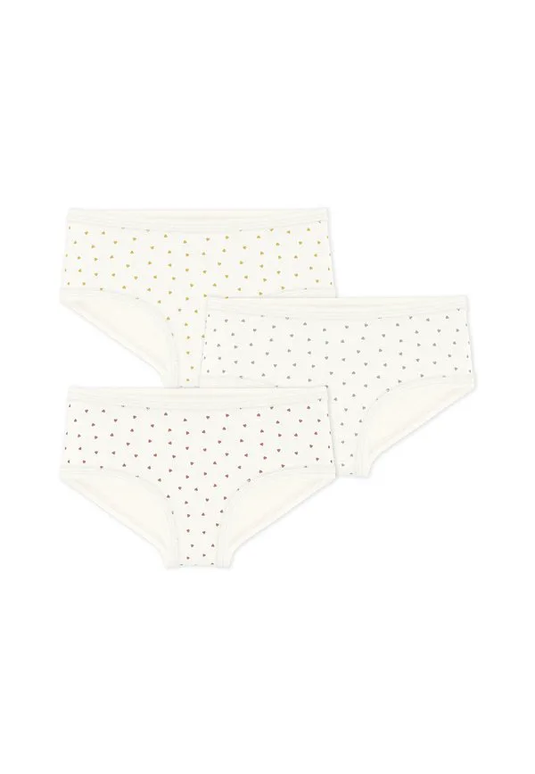 Трусы в упаковке по 3 штуки Petit Bateau, Multi-Colored