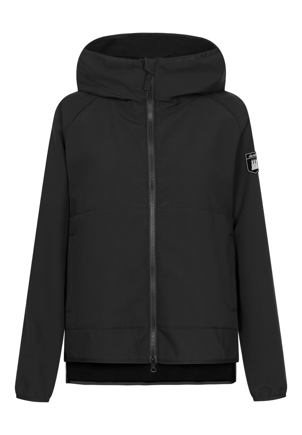 

Куртка софтшелл Derbe Jacke Peutby, черный