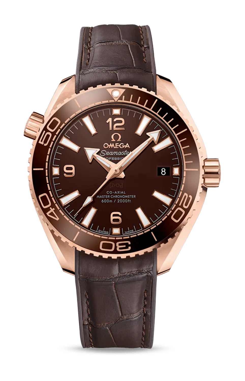 

Часы planet ocean 600m co axial master chronometer chocolate Omega