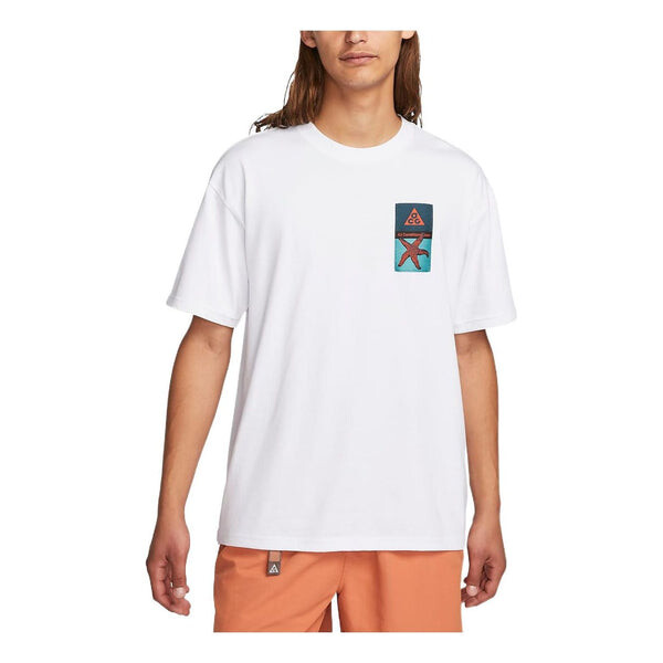 

Футболка Nike ACG Patch Tee 'White', белый