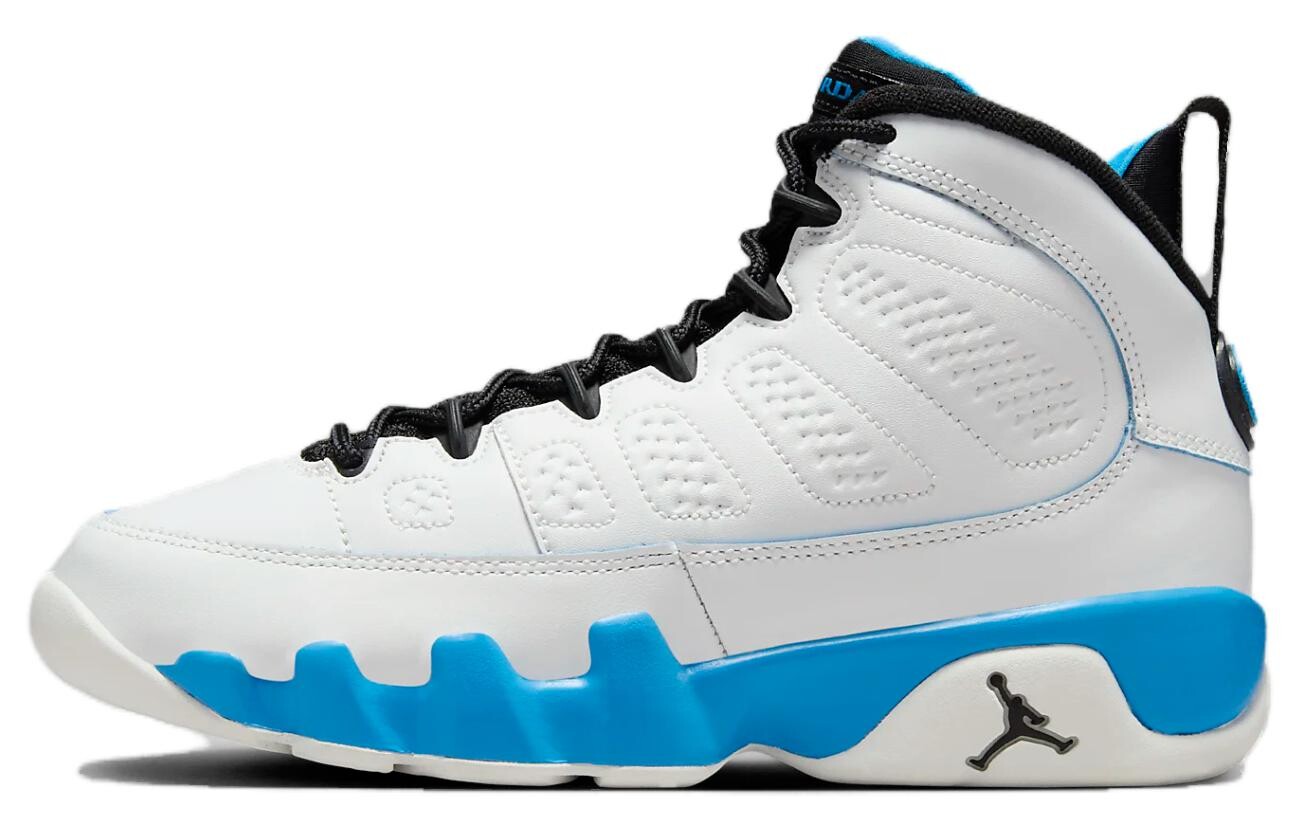 

Кроссовки Jordan 9 Retro Powder Blue 2024 GS, синий