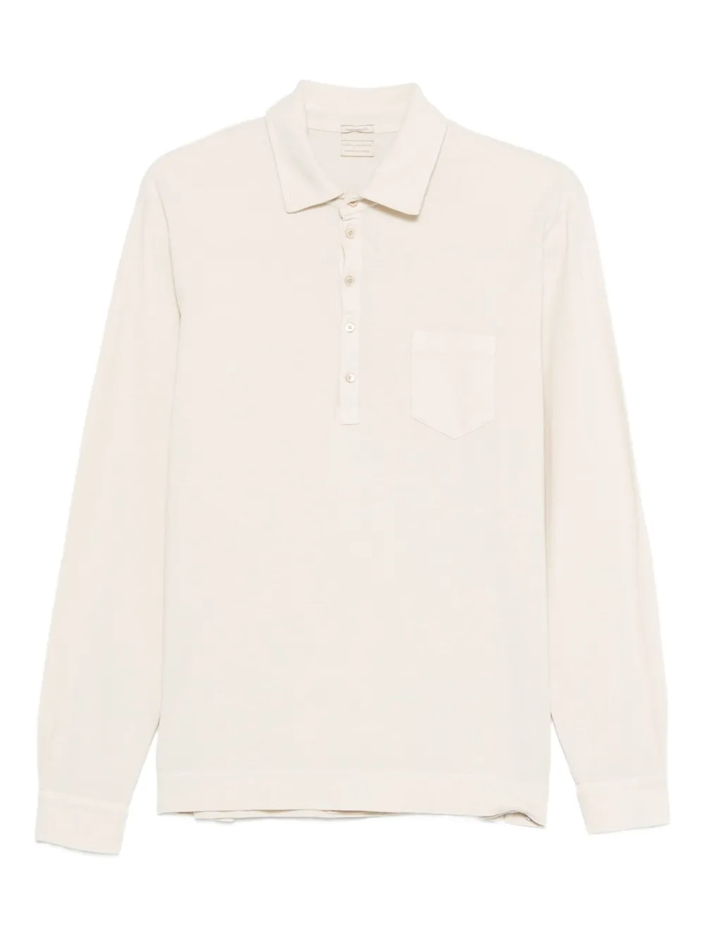 

Рубашка поло с длинными рукавами и карманом Massimo Alba, нейтральный