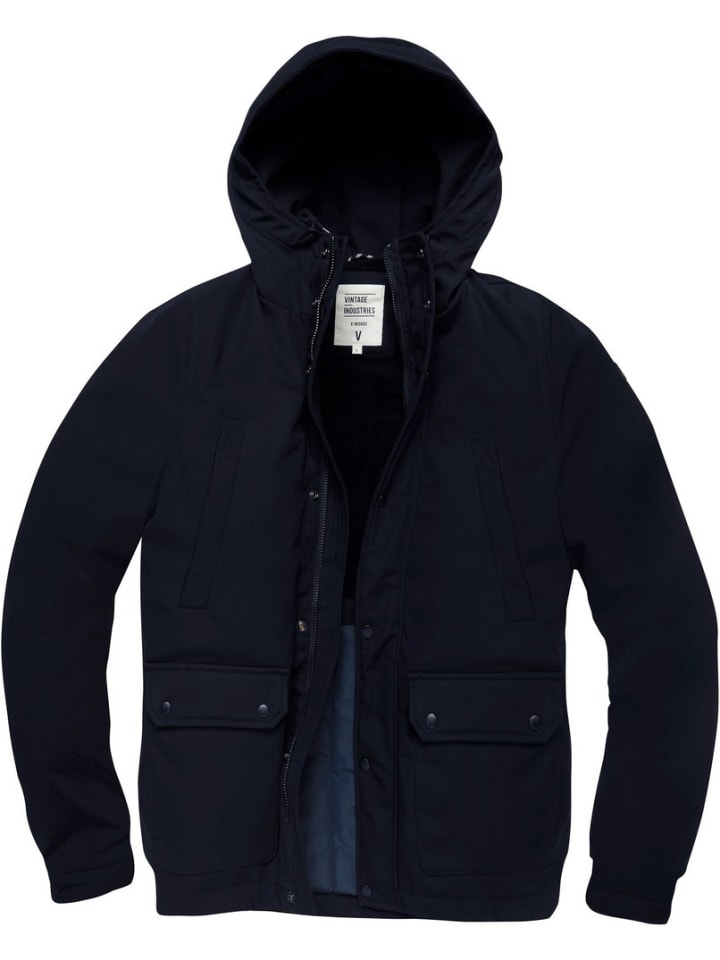 

Vintage Industries Парка синего цвета
