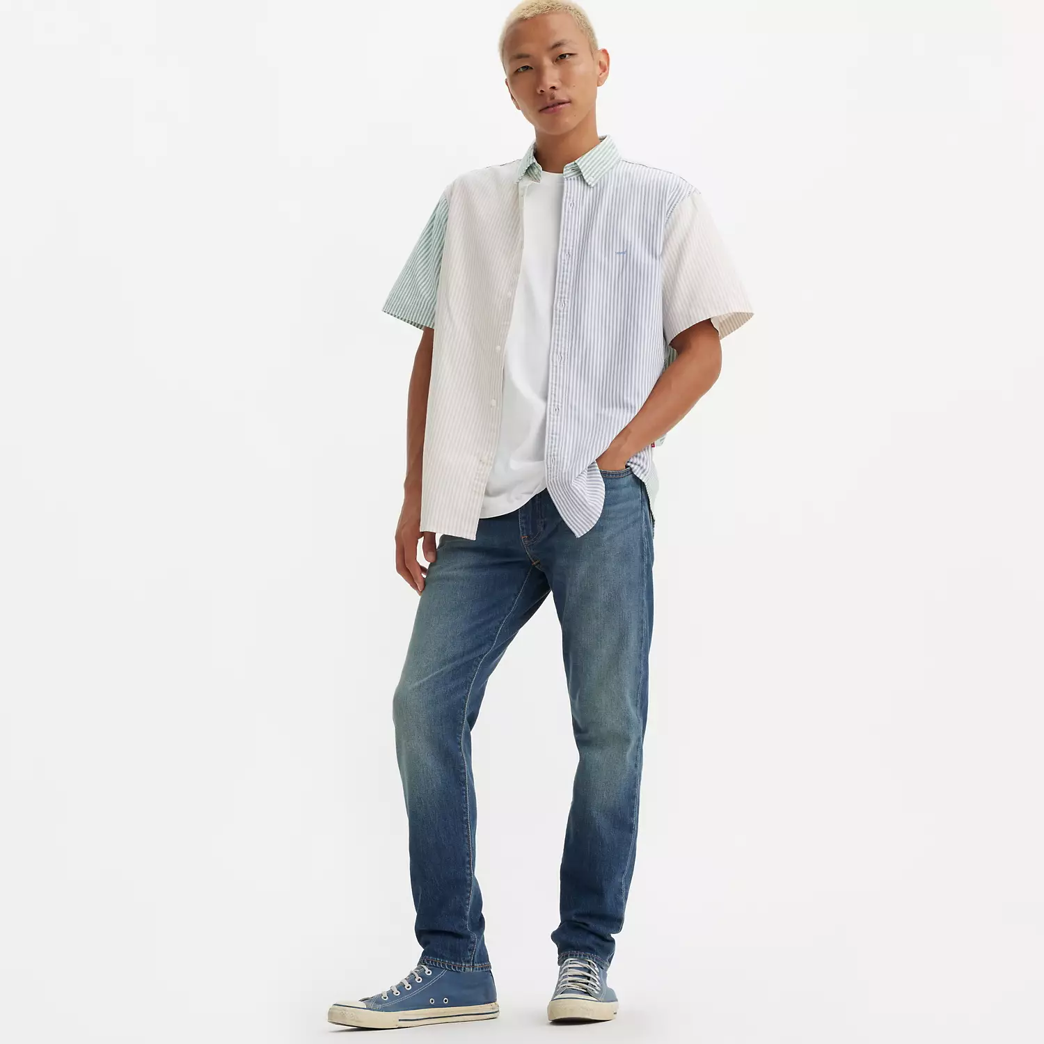 

Узкие мужские джинсы 512 зауженного кроя Levi's, цвет Keep In Touch - Dark Wash - Stretch