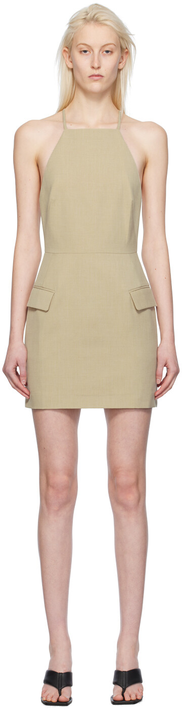 

Бежевое мини-платье Arwin Camilla And Marc, Бежевый, Бежевое мини-платье Arwin Camilla And Marc