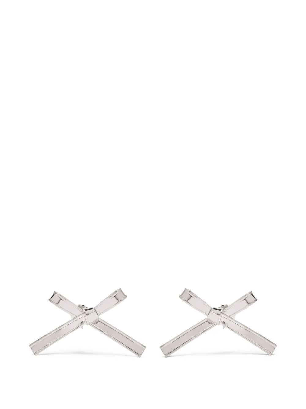 

Серьги в форме банта Marc Jacobs, серебряный