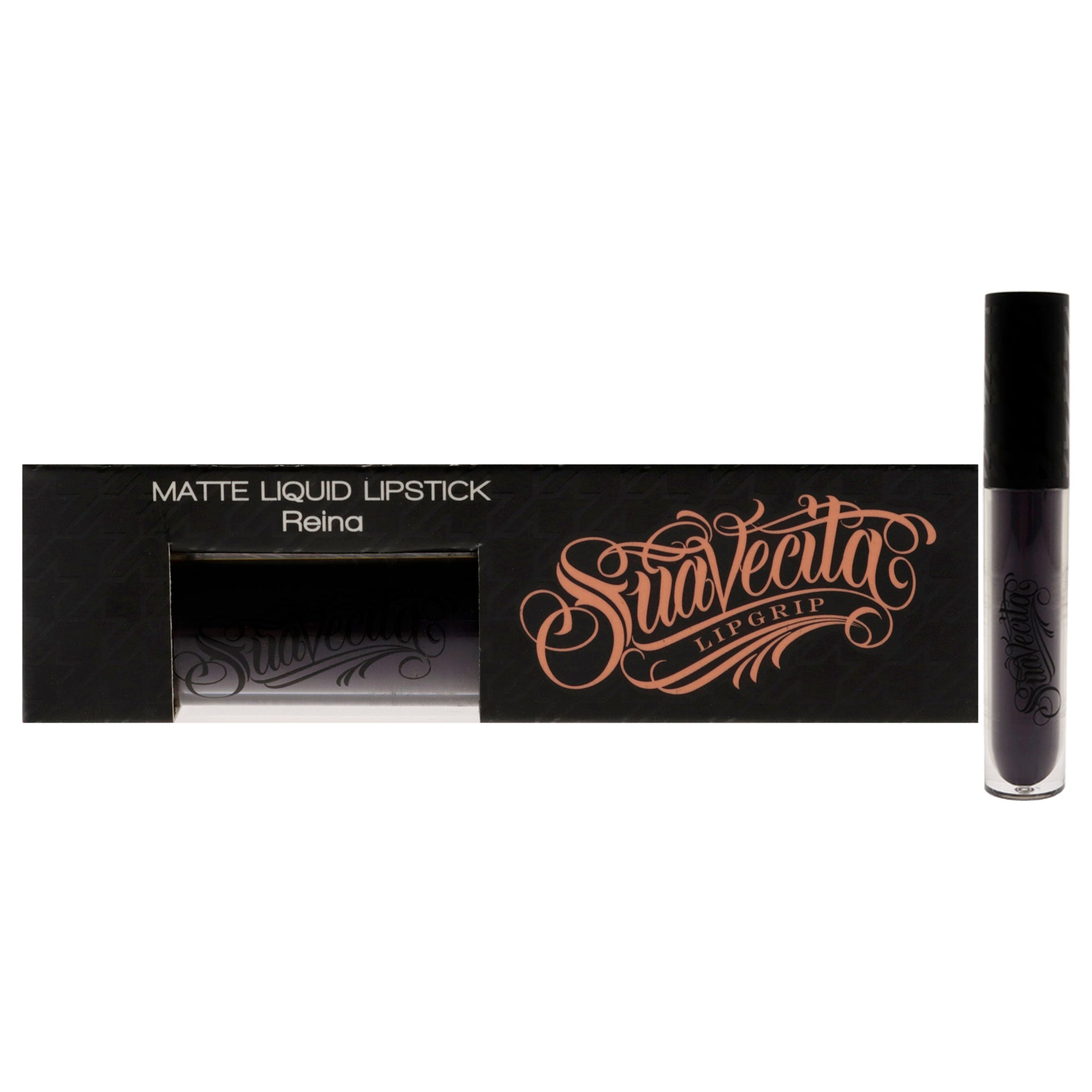 

Жидкая матовая помада Lipgrip Matte Liquid Lipstick - Reina от Suavecito для женщин - 0,149 унции Suavecito, Small