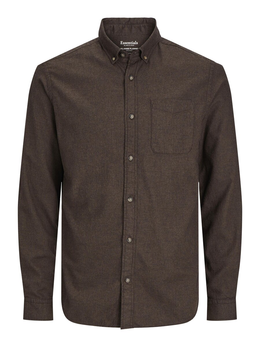 

Приталенная рубашка на пуговицах JACK & JONES JJEClassic, темно-коричневый