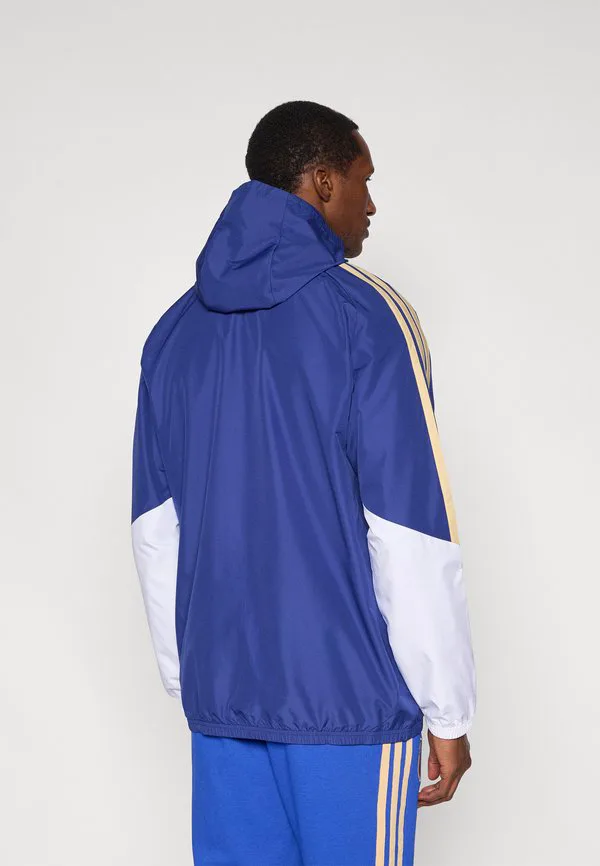 Figc италия, куртка, форма национальной сборной италии Adidas Performance, Victory Blue — фото 3
