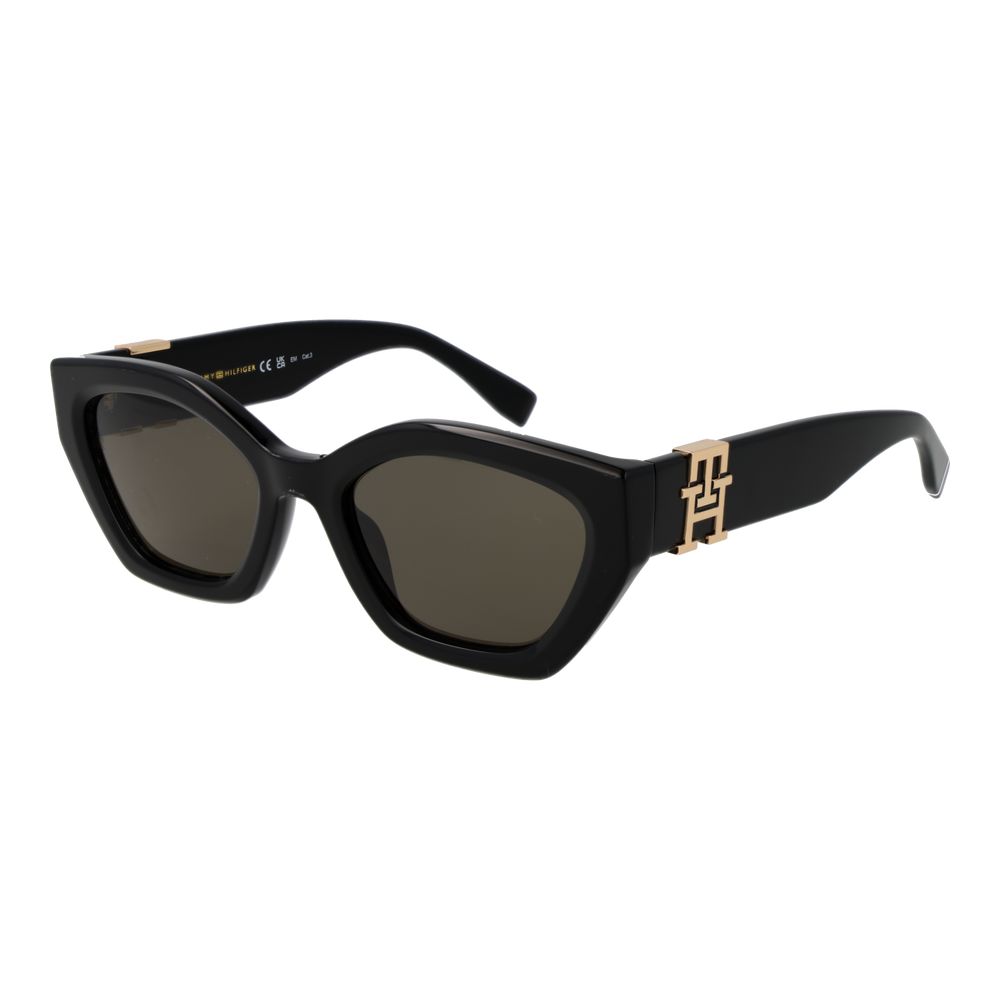 

Черные женские солнцезащитные очки Tommy Hilfiger, Black