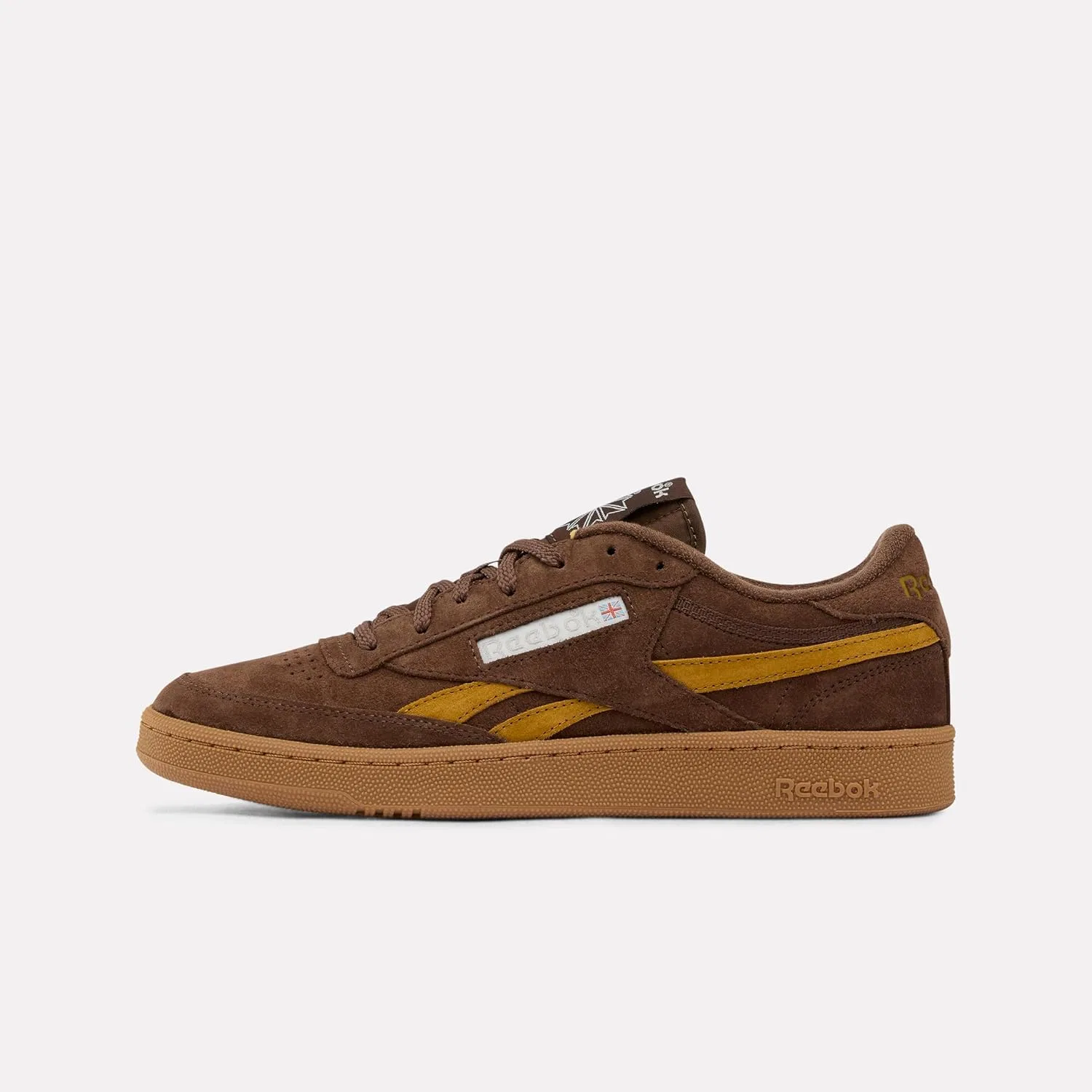 Кроссовки Reebok Unisex Club C Revenge Vintage, Simplebrown Trophygold Gum — фото 3