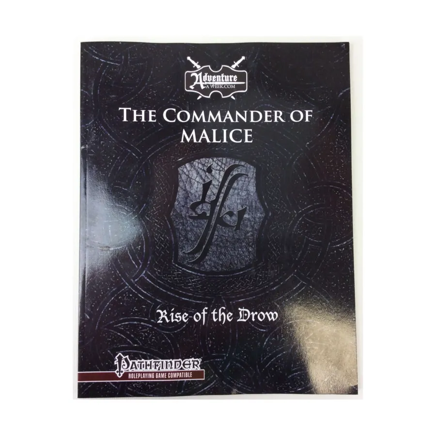 

Rise of the Drow - The Commander of Malice, Pathfinder (AAW Games), мягкая обложка
