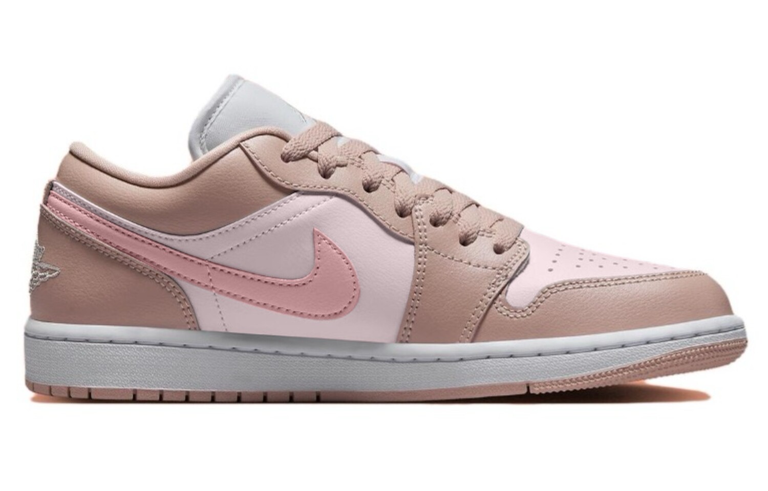 

Баскетбольные кроссовки Air 1 Vintage Unisex Low-Touch Pink Jordan, розовый