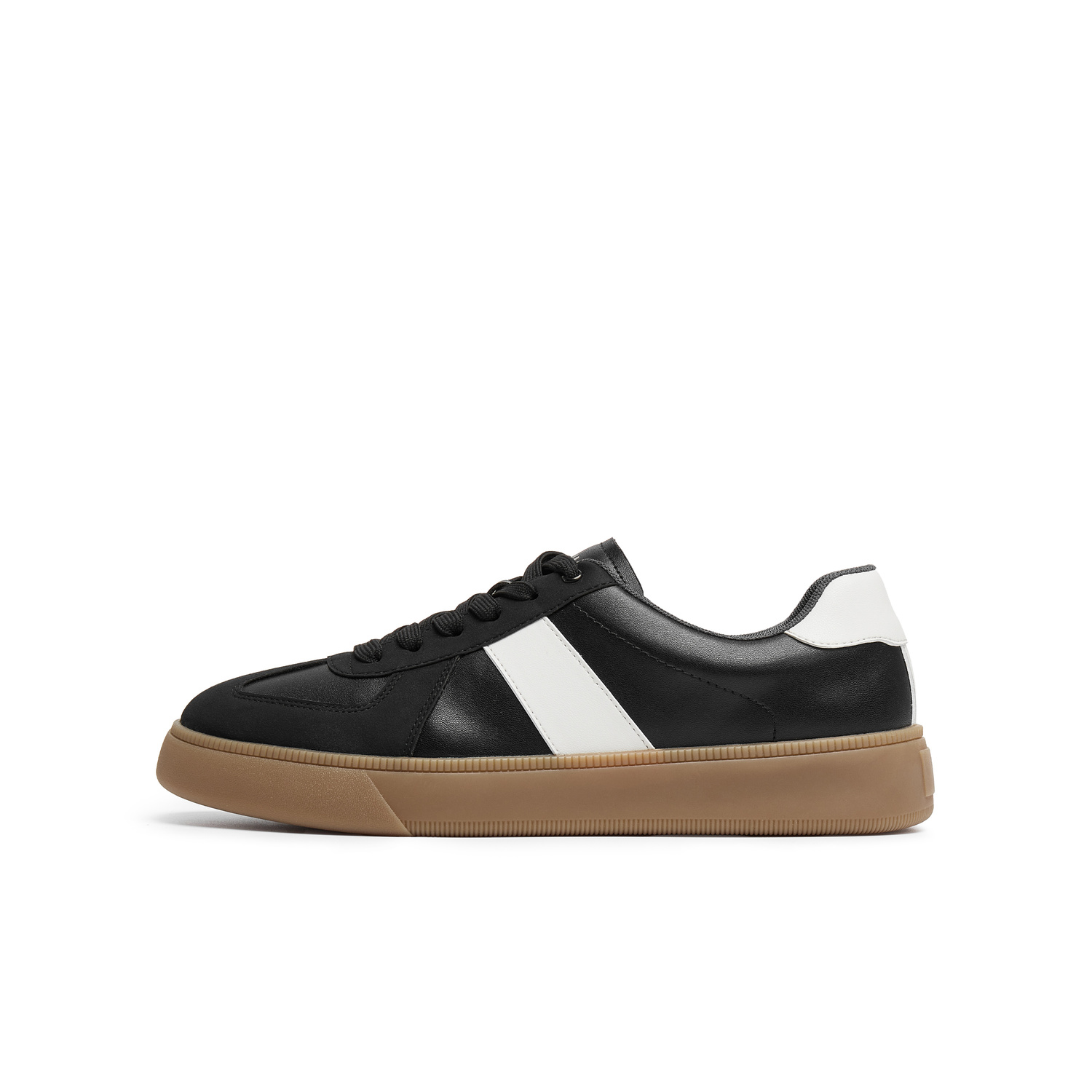 

Teenmix Мужские низкие кэжуал кеды черные, цвет Black