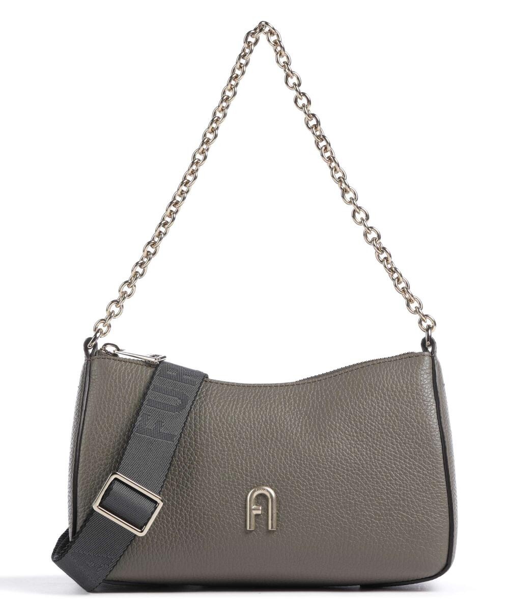 

Миниатюрная сумка через плечо Primula из зерненой кожи Furla, хаки