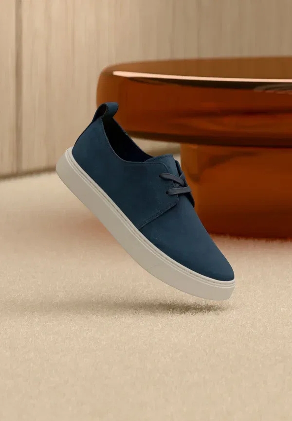 Полуботинки повседневные Calvin Klein, темно-синий/светло-серый