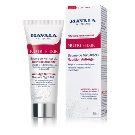 

Skinsolution Nutri-Elixir Anti-Age Nutrition Абсолютный ночной бальзам 65 мл, Mavala