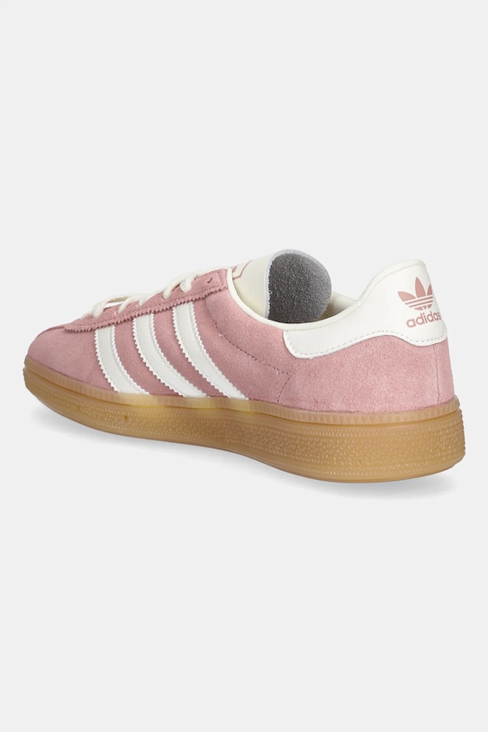 Замшевые кроссовки Muenchen Adidas Originals, розовый — фото 3