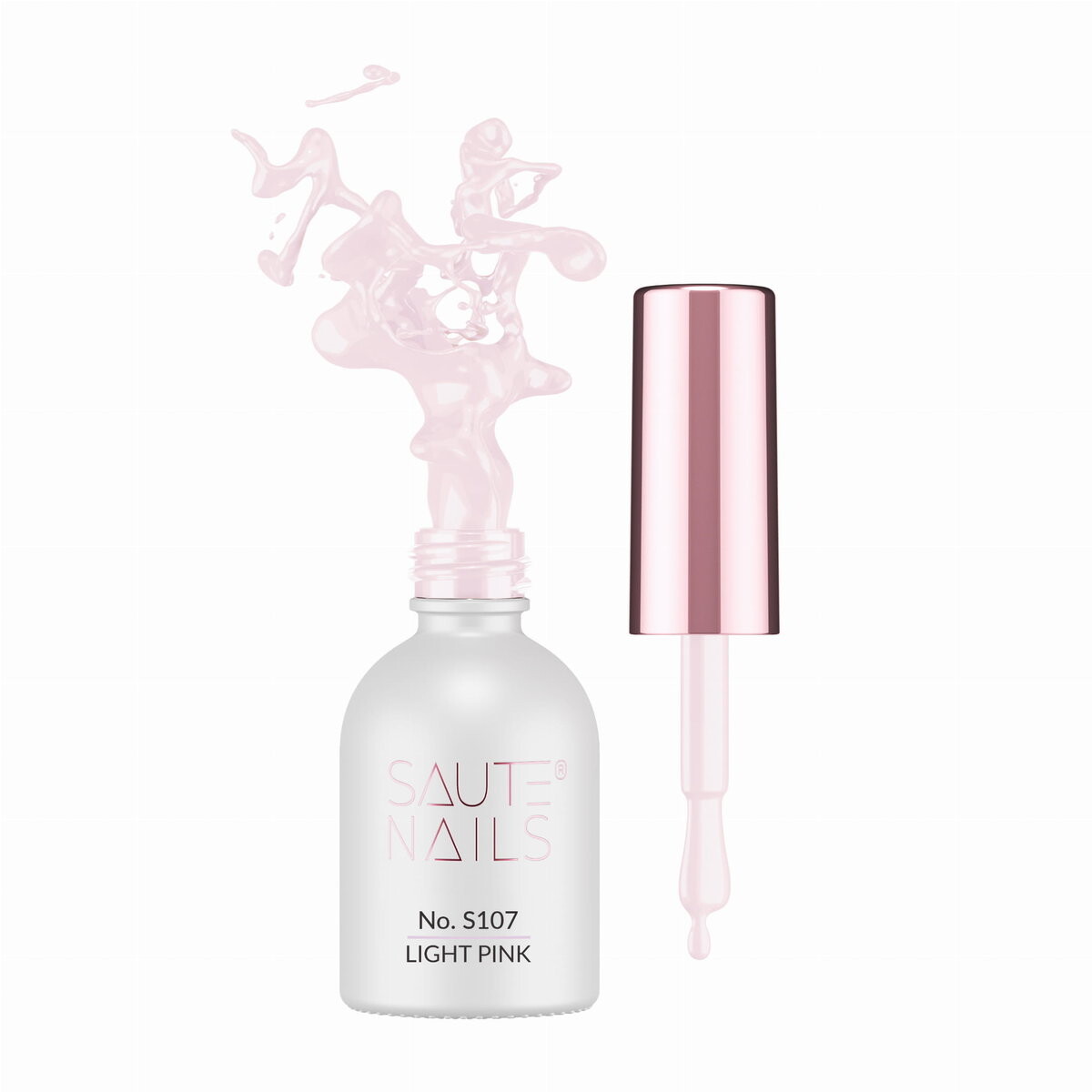 

Гибридный лак для ногтей SAUTE NAILS S107 СВЕТЛО-РОЗОВЫЙ - 8 мл