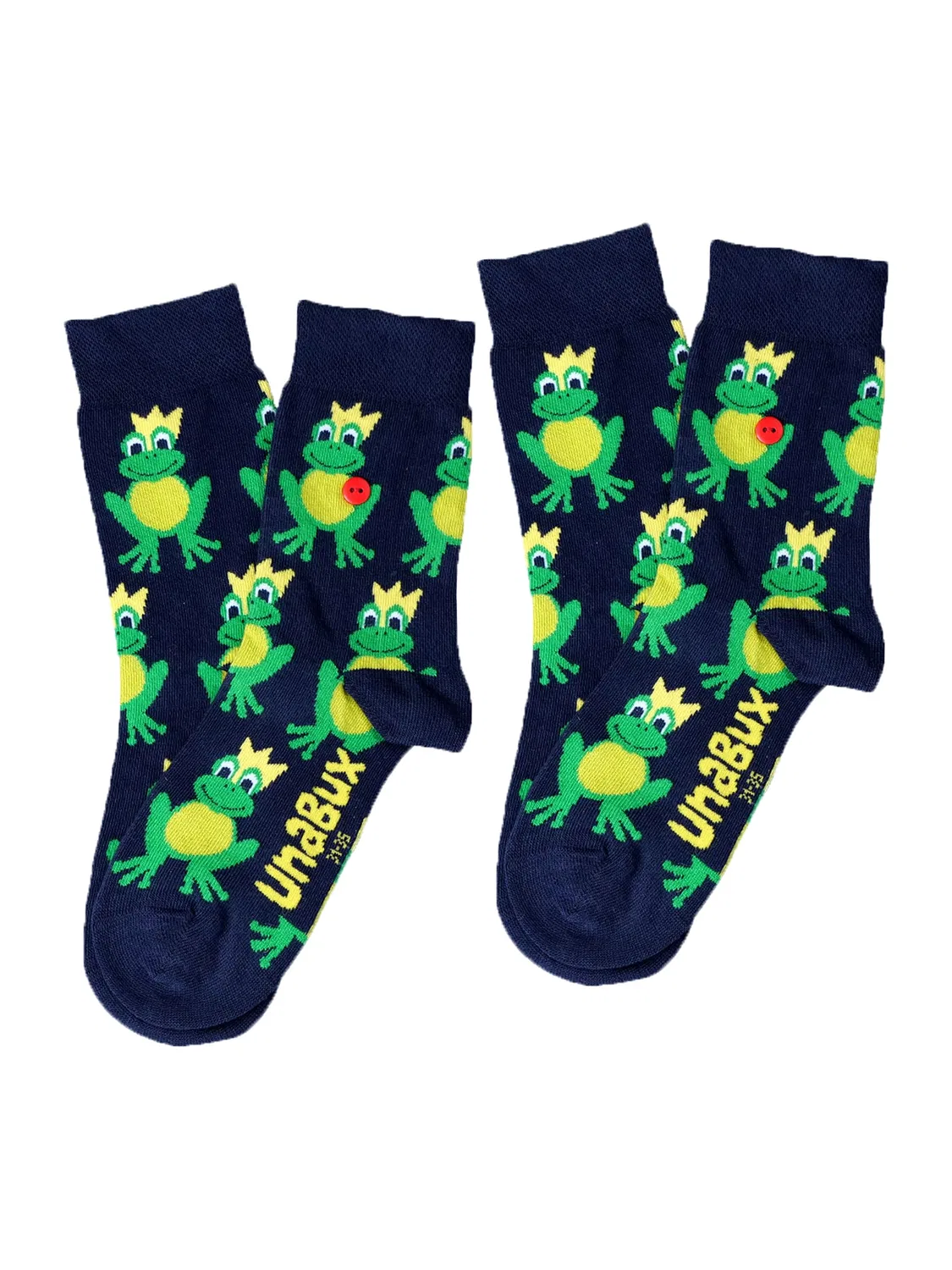 Носки с принтом, Unabux, frog prince junior