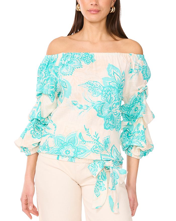 

Топ с открытыми плечами VINCE CAMUTO, мультиколор