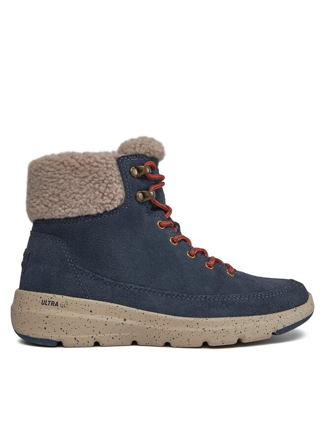 

Ботильоны на шнуровке Glacial Ultra Woodsy Skechers, синий