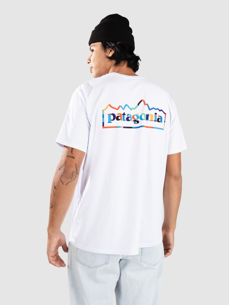 Футболка Patagonia Unity Fitz Responsibili T-Shirt, white