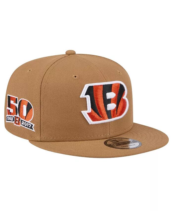 

Кепка Snapback 9FIFTY для больших мальчиков и девочек, коричневая, Cincinnati Bengals Color Pack New Era