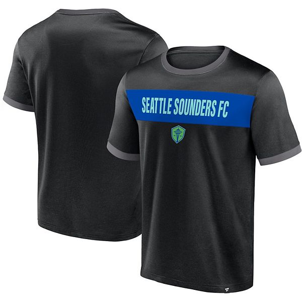 

Мужская черная футболка Seattle Sounders FC Advantages Fanatics