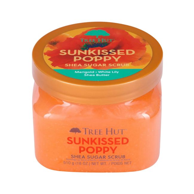 Скраб для тела Sunkissed Poppy Shea с сахаром Tree Hut, 510 гр — фото 2