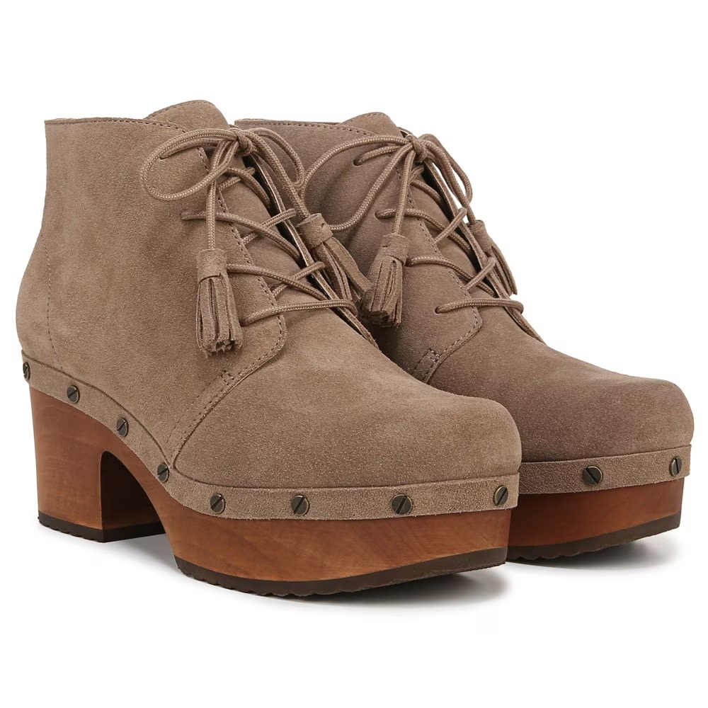 Платформенные ботильоны Dr. Scholl'S, mocha taupe suede