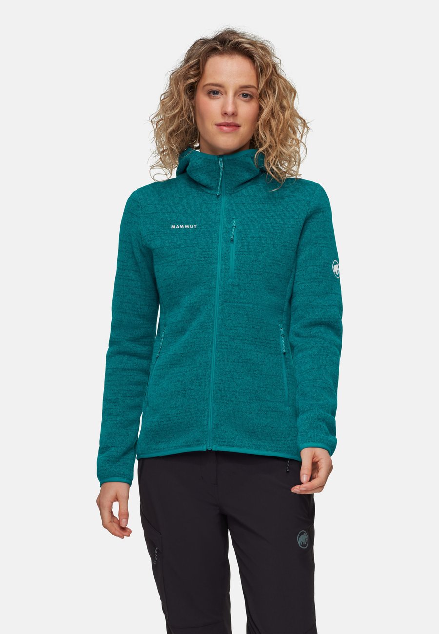

Флисовая куртка Mammut ARCTIC IV HOODED, Deep Teal Melange/Green