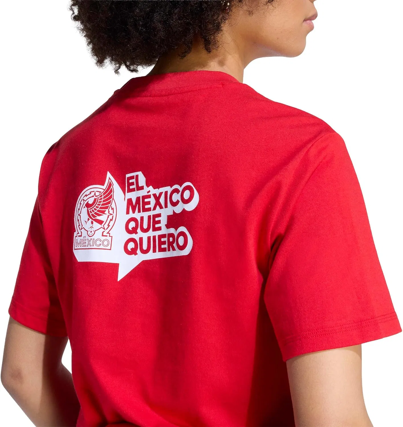 Футболка женская adidas Mexico World Cup 2026, Better Scarlet — фото 4